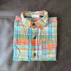 Crazy 8 Colorful Plaid Button-Down Shirt